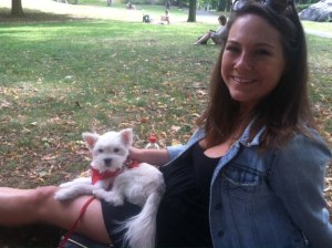 Auntie M for your welcome picnic in Central Park