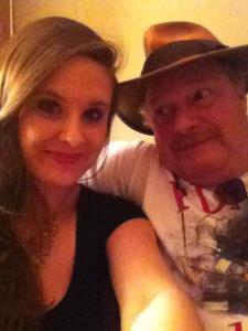 Dad's attempt at the selfie. 