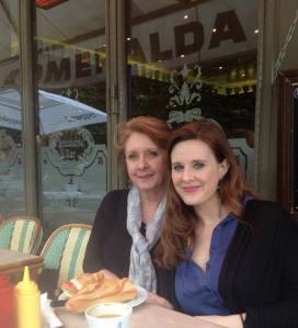 Paris with my mom, April 2014.