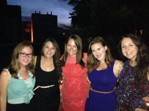 The girls in June 2014 - continuing our supper club tradition. 